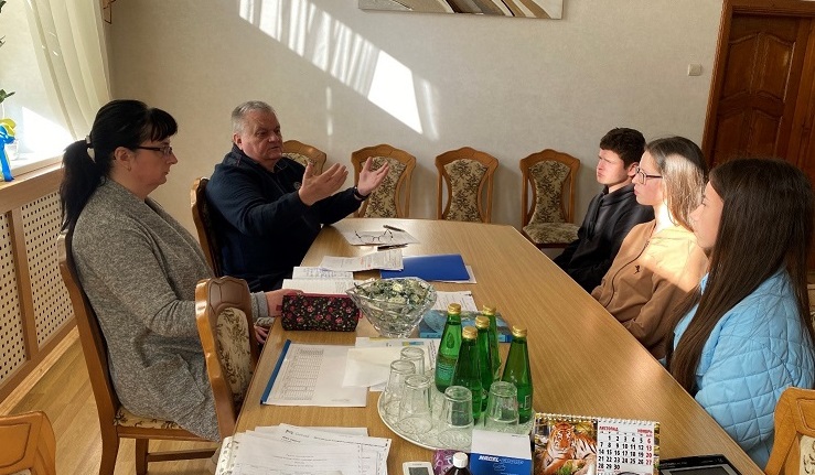 Робоча зустріч  із керівництвом Ради студентського самоврядування